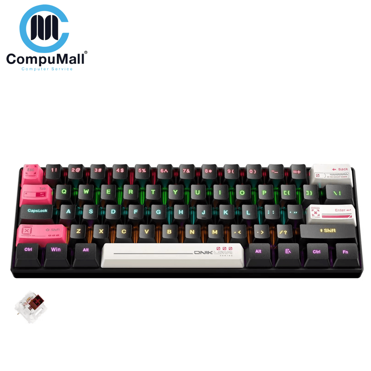 كيبورد KEYBOARD MECHANICAL ONIKUMA BROWN SWICH G55