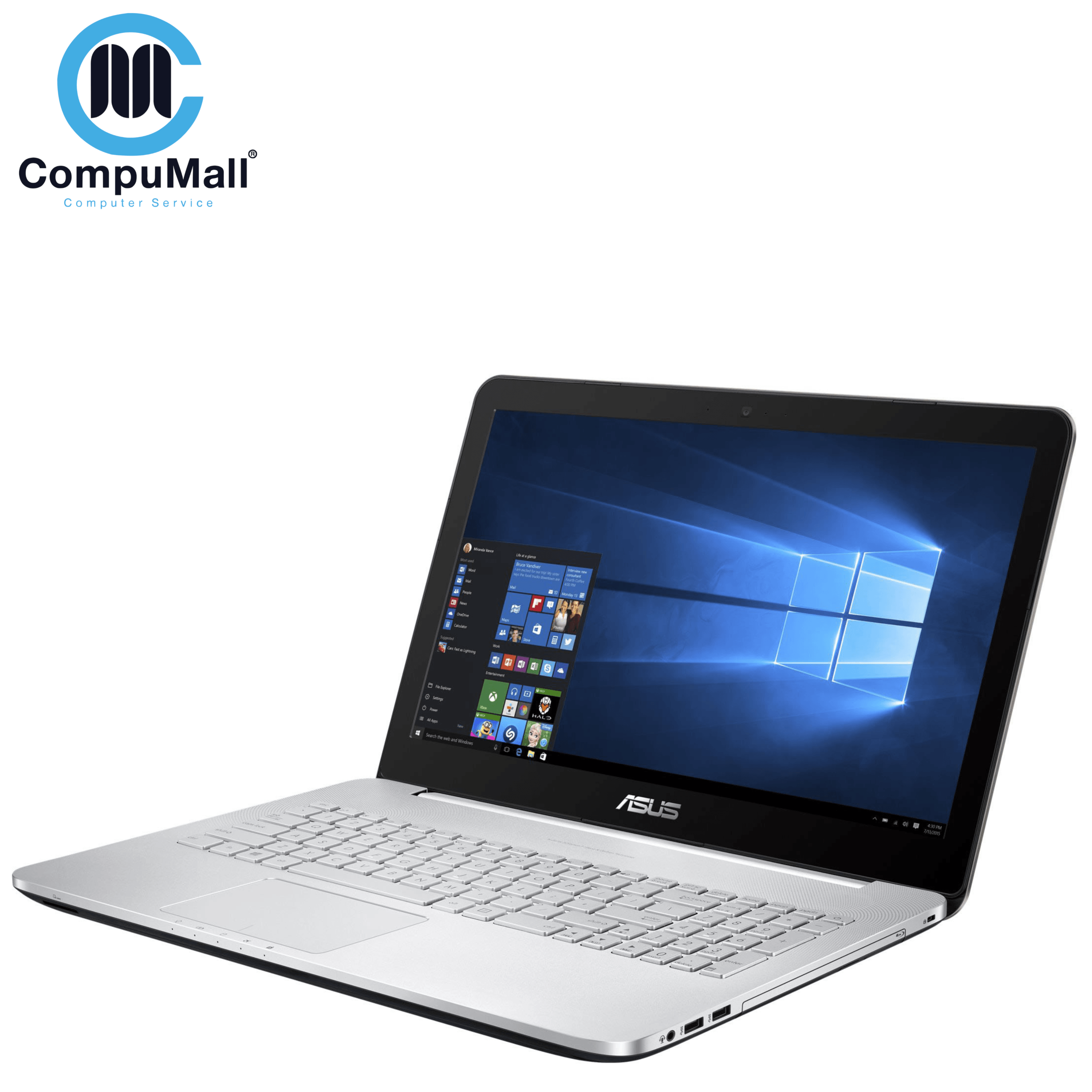 لابتوب ASUS N752VX I7-6700HQ-16-128SSD-500HDD-GTX950-4GB