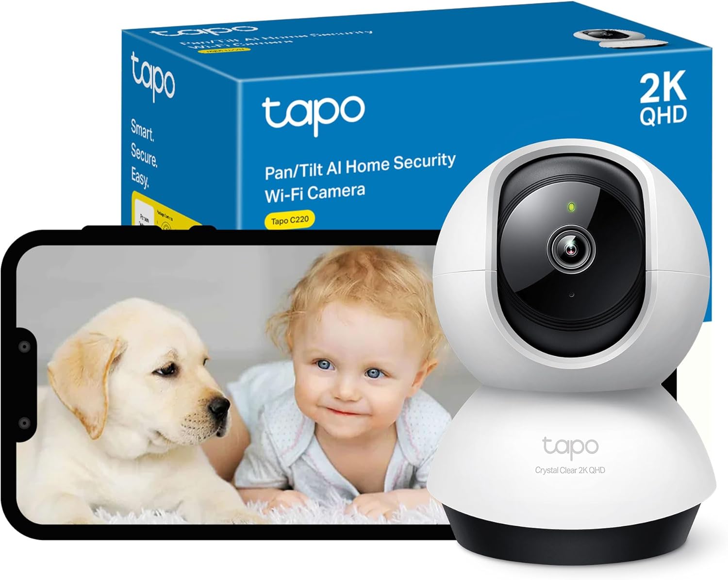 جهاز شبكة كاميرا واي فاي WIFI CAMERA TAPO C210 2k