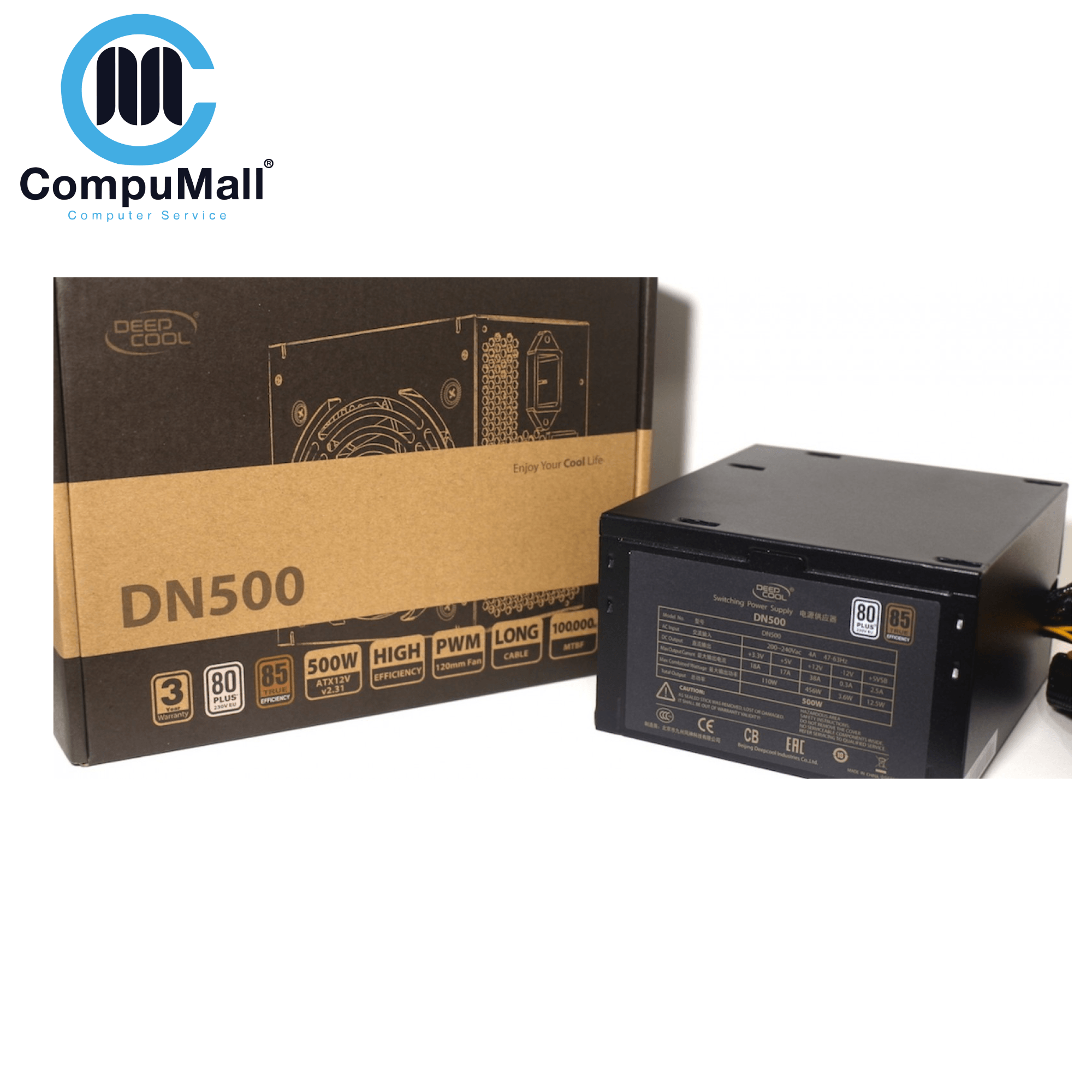 باور سبلاي POWER SUPPLY DEEP COOL DN500