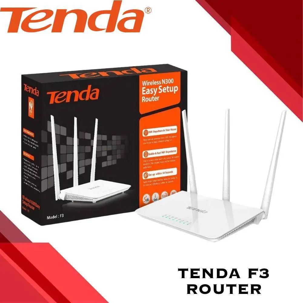 جهاز شبكة acsses point tenda f3