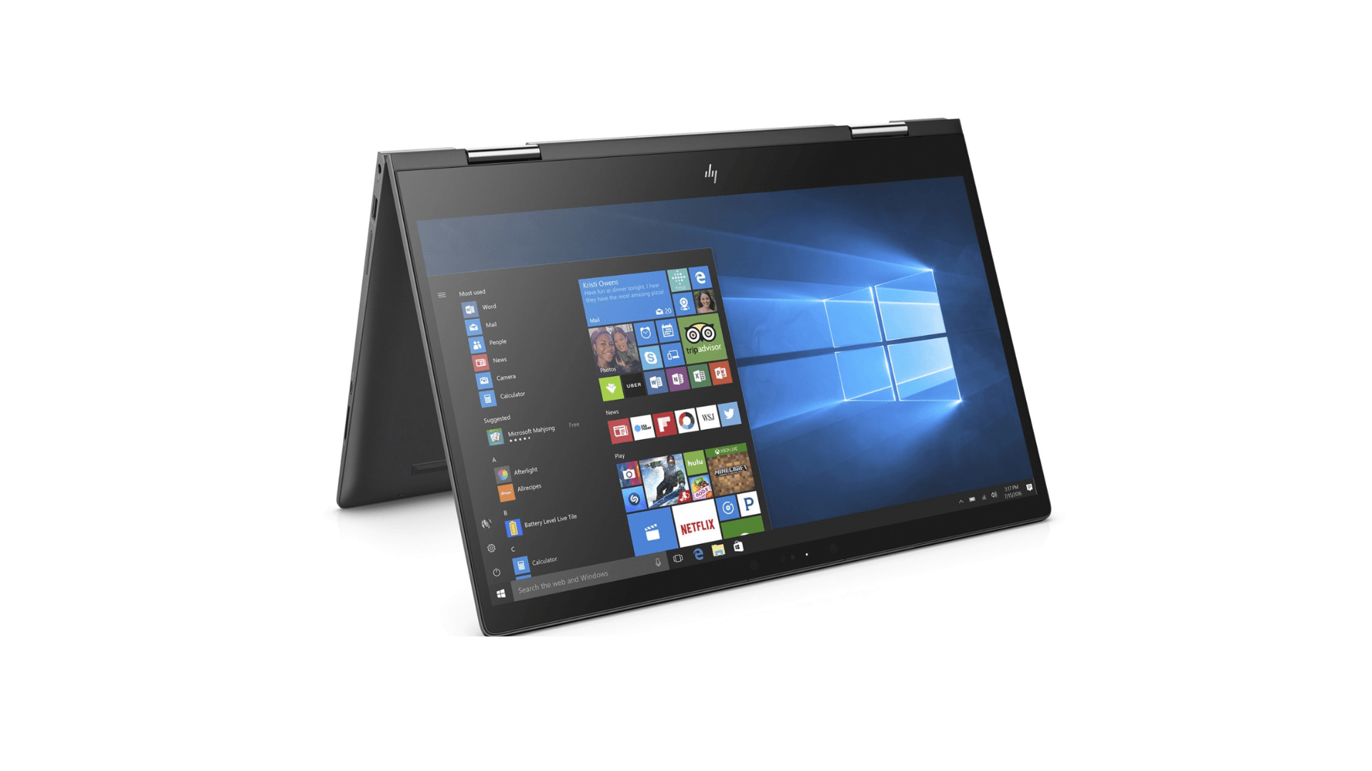 لابتوب hp envy x360 amd ryzen 5 5500u-16-256-amd512
