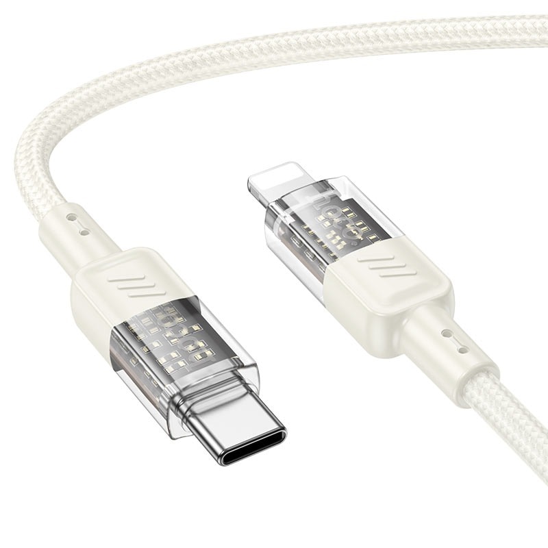 موبايل cable type c to iphone u129 27w
