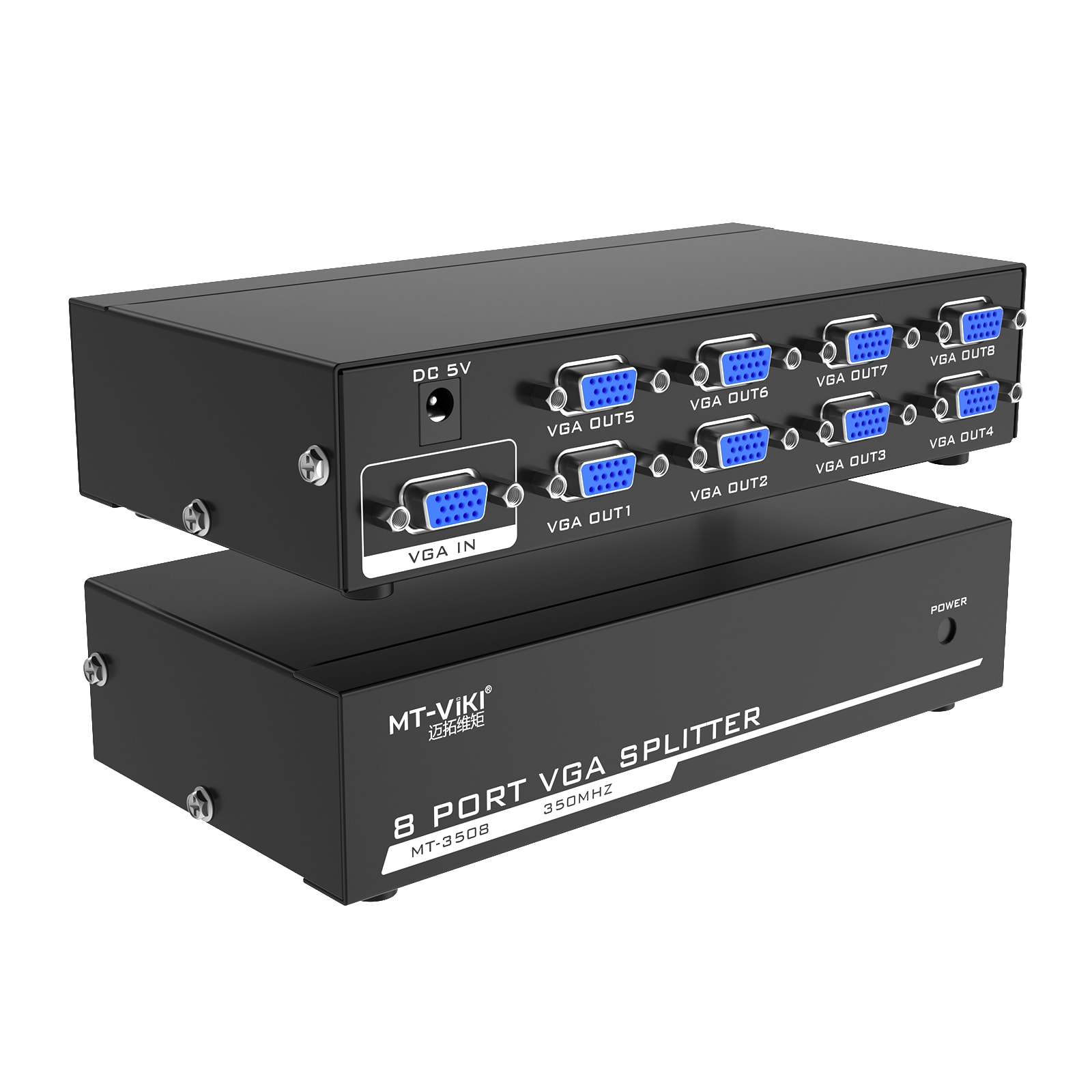 كارت شاشة VGA SPLITTER 8 PORT VGA-2008