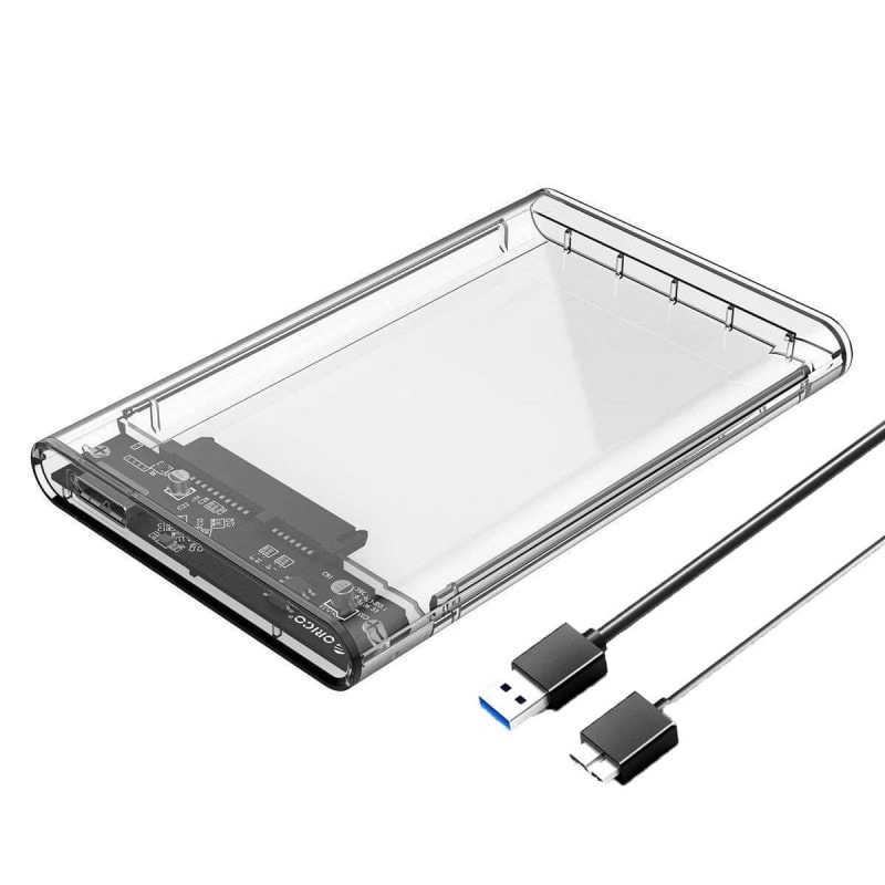 إكسسوار Board-x Hdd Enclosure Sata 2.5 inch USB 3.0 Transparent