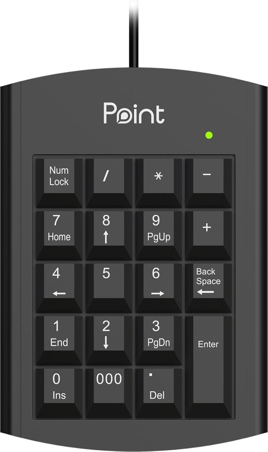 ملحق كمبيوتر USB Keypad NUM LOCK PT-810 POINT