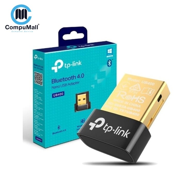 جهاز شبكة TP-Link USB Bluetooth Adapter For PC 4.0 Bluetooth Dongle (UB400)