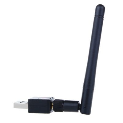 جهاز شبكة 150Mbps USB High Gain Alfa WiFi Wireless Adapter with Antenna