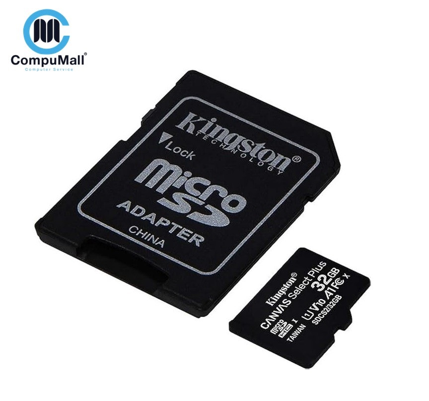 فلاش ميموري Kingston Canvas Select Plus microSD Card SDCS2/32 GB SP Class 10