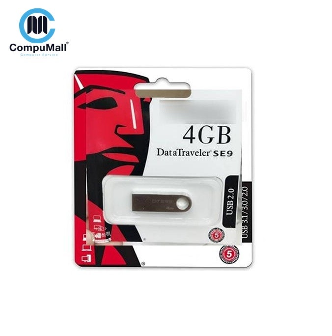 فلاش ميموري Kingston USB Flash Drive Disk , 4GB pen drive