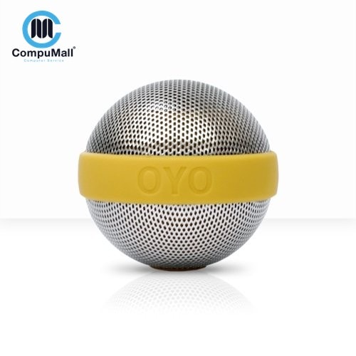 إكسسوار OYO Ballo Portable Stereo Speakers, Build-in Rechargeable Battery, Mustard