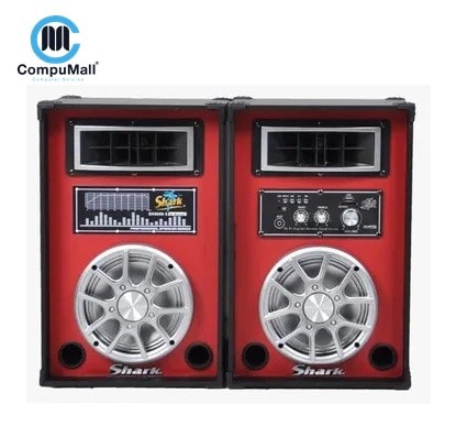 إكسسوار SHARK Professional Hi-Fi Digital Karaoke Bluetooth Subwoofer, 20 Watt, Red – SK6000/2