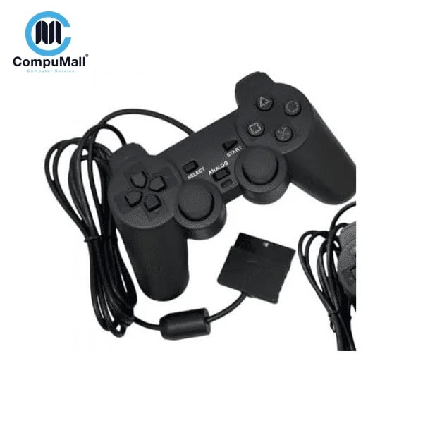 بلايستيشن SONY Dual Shock Wired Controller for Playstation 2 – Black