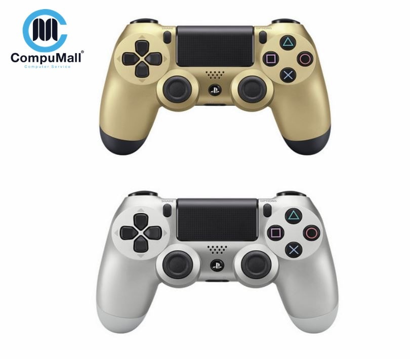 جيمنج GOLD AND SILVER DUALSHOCK®4 WIRELESS CONTROLLERS