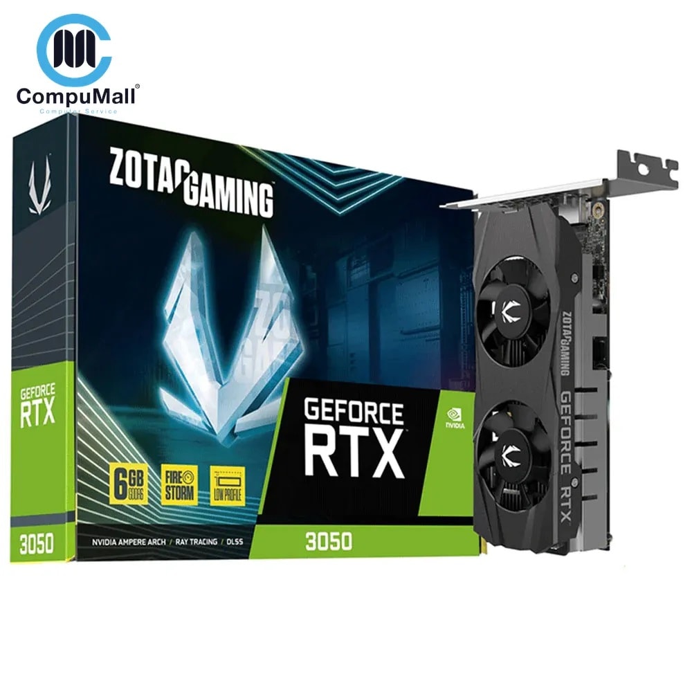 فلاش ميموري ZOTAC GAMING GeForce RTX 3050 6GB GDDR6 LP
